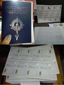 Novelty Passport Books