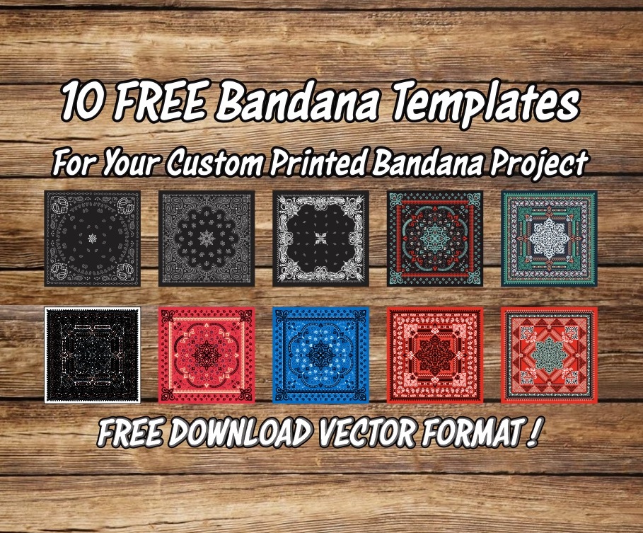 Custom Bandana Template