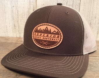 Order Custom Leather Patch Hats