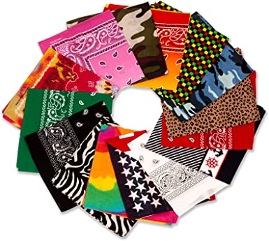 Screen Printed Bandanas