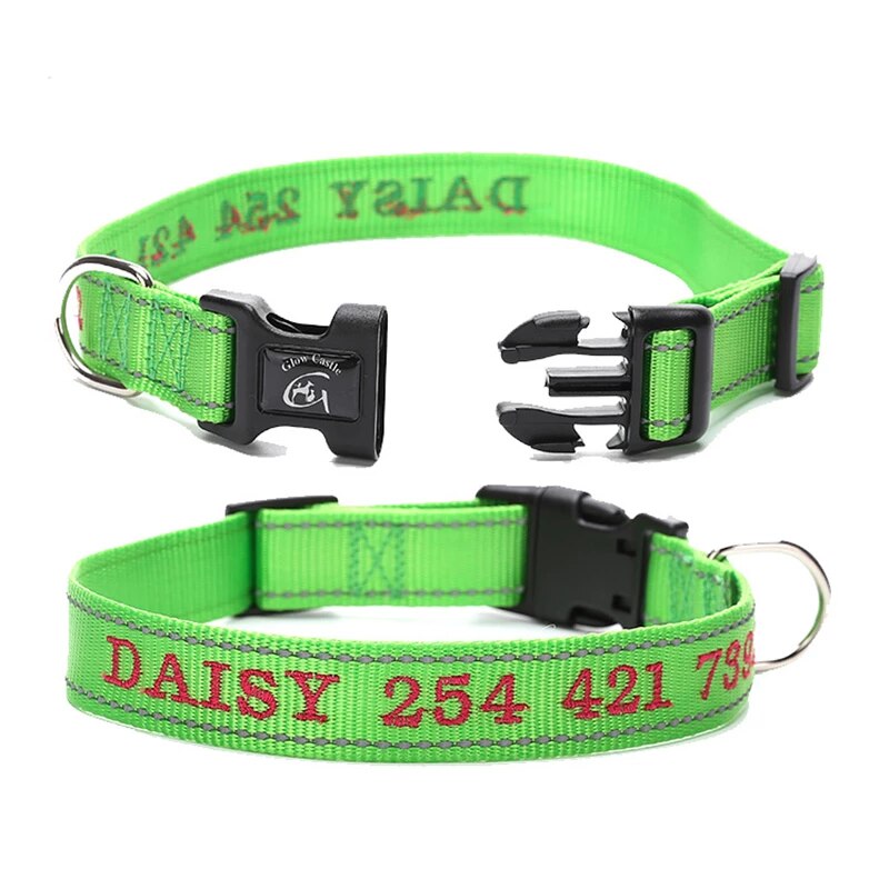 Embroidered Dog Collars