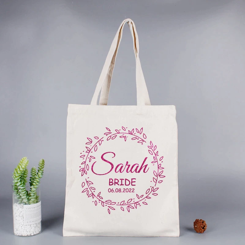 Tote Bags With Bridesmaid Names