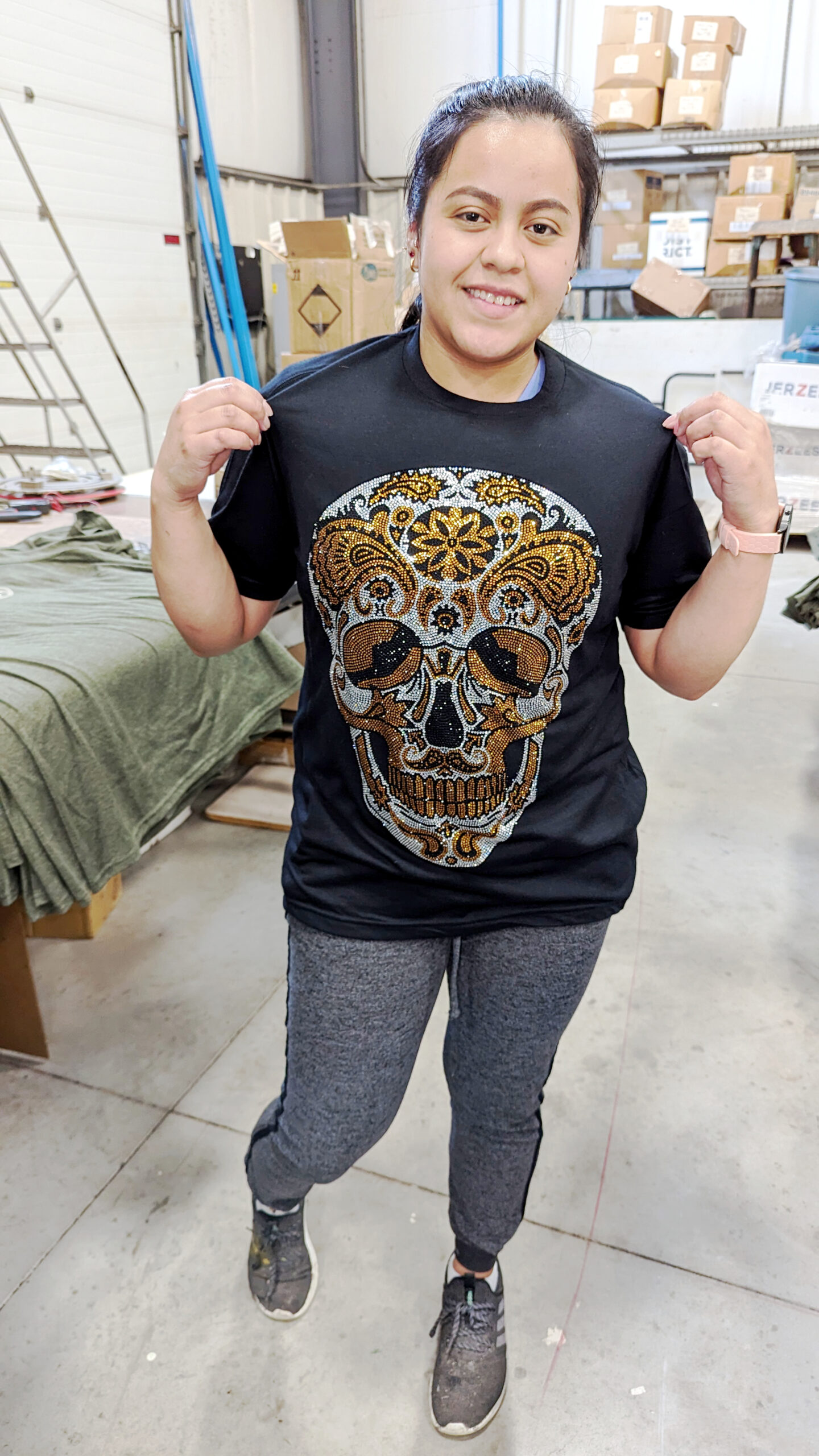 Custom Rhinestone T Shirts