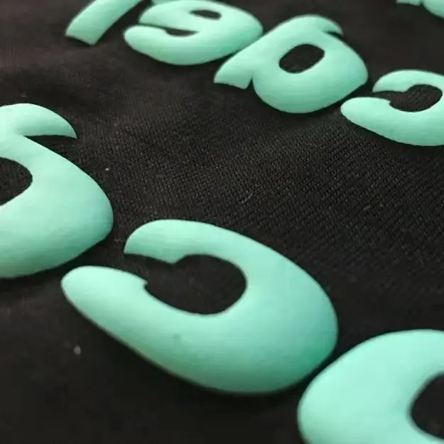 puff print t shirt