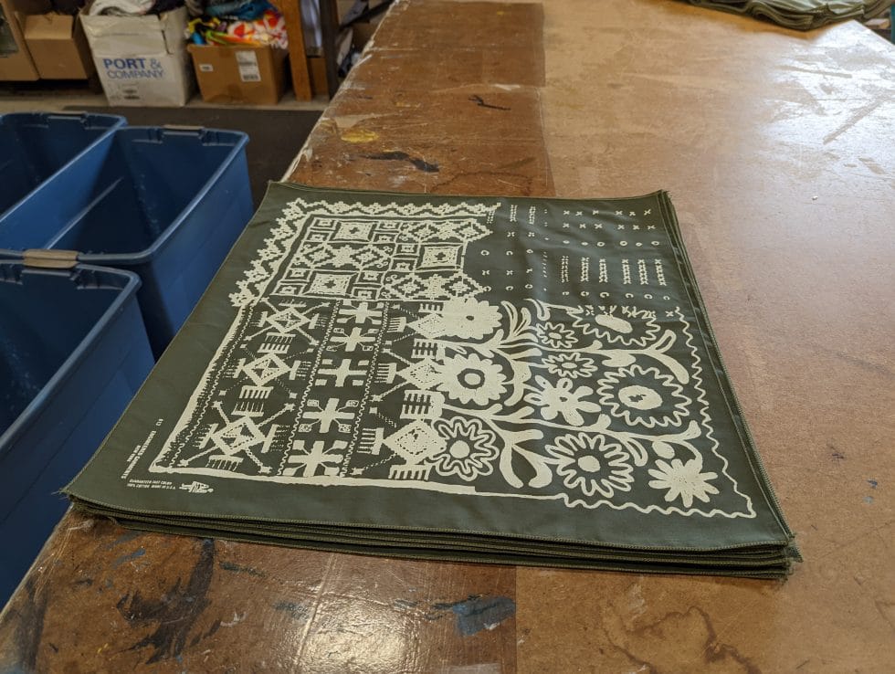 Custom bulk bandanas